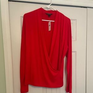 NWT Banana Republic Wrap Top.